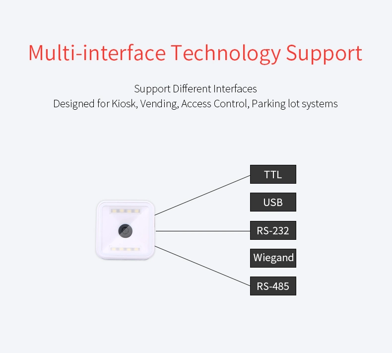 Portable Qr Reader Image Module Barcode Scanner for Access Control